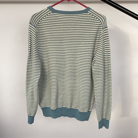 Striped sweater JCrew cotton mens Small - Picture 3 of 4